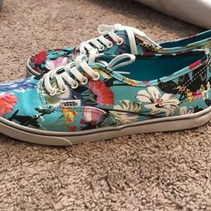 Floral Vans
